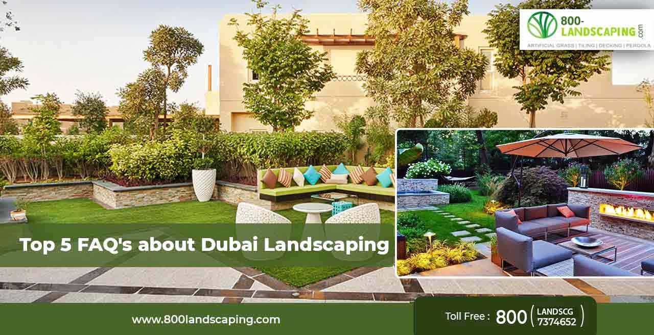 Top 5 FAQs about Dubai Landscaping