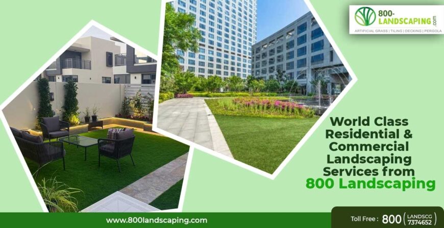 World Class Residential & Commercial Landscaping Services from 800 Landscaping