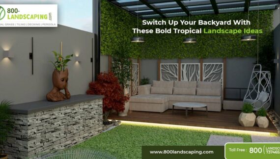 Switch Up Your Backyard With These Bold Tropical Landscape Ideas