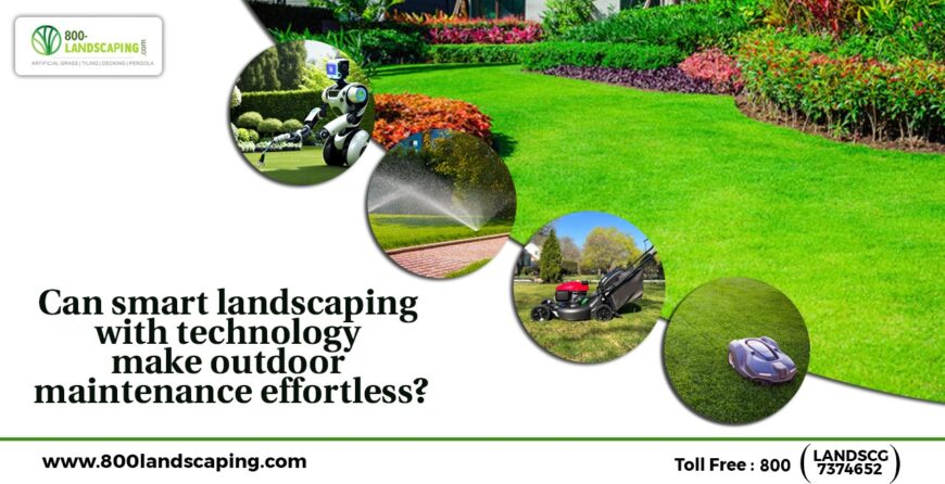 Discover how smart landscaping technology is transforming outdoor maintenance, making upkeep effortless. From robotic mowers to remote monitoring, unlock the secrets to a beautiful landscape with minimal effort.